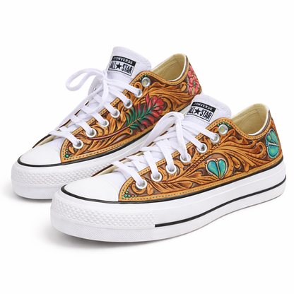 Canyon Rose Custom Chucks